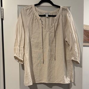 Nine West Cream Women's Top